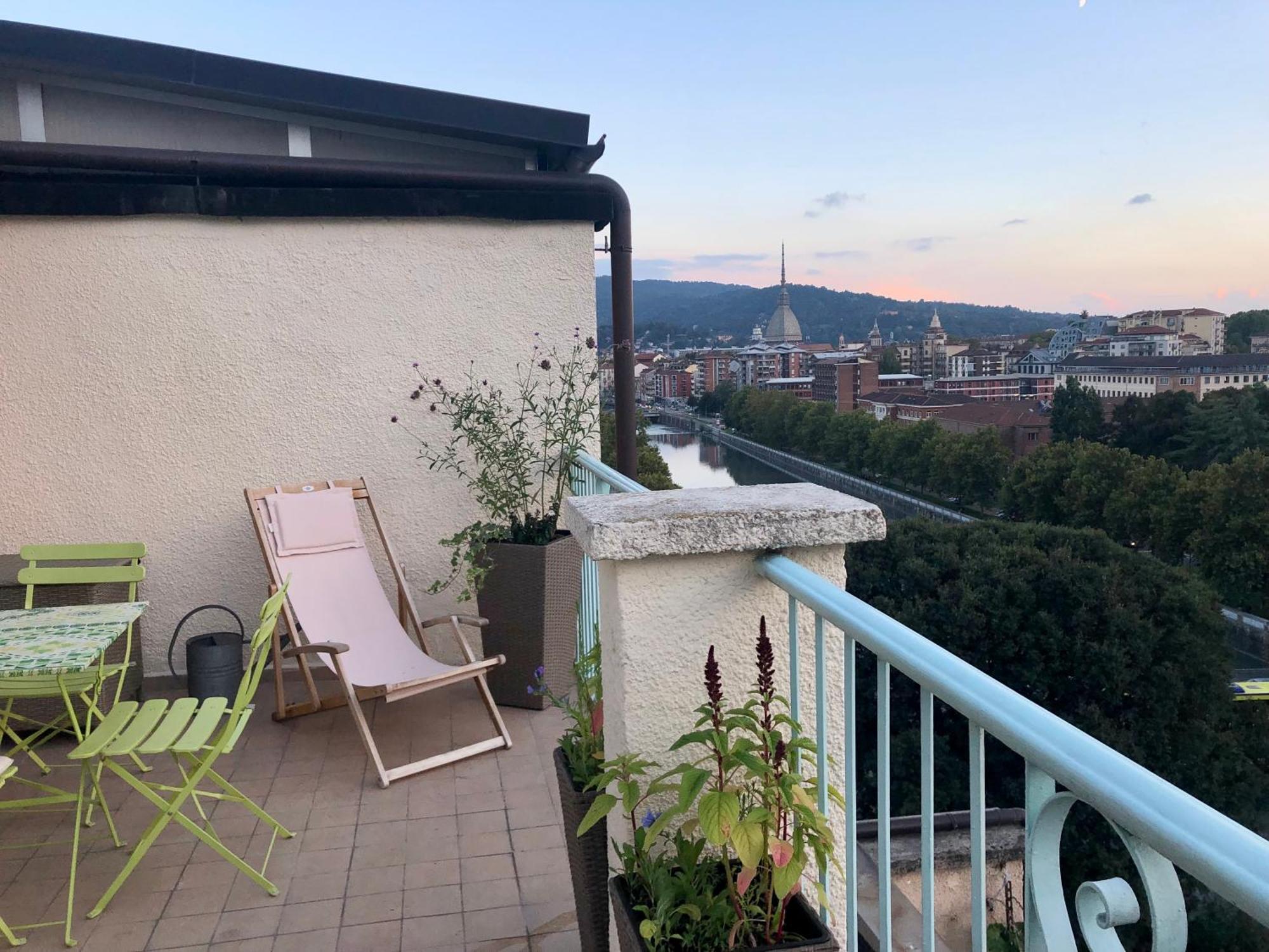 Attico Ellen Terrazza Con Vista Daire Torino Dış mekan fotoğraf