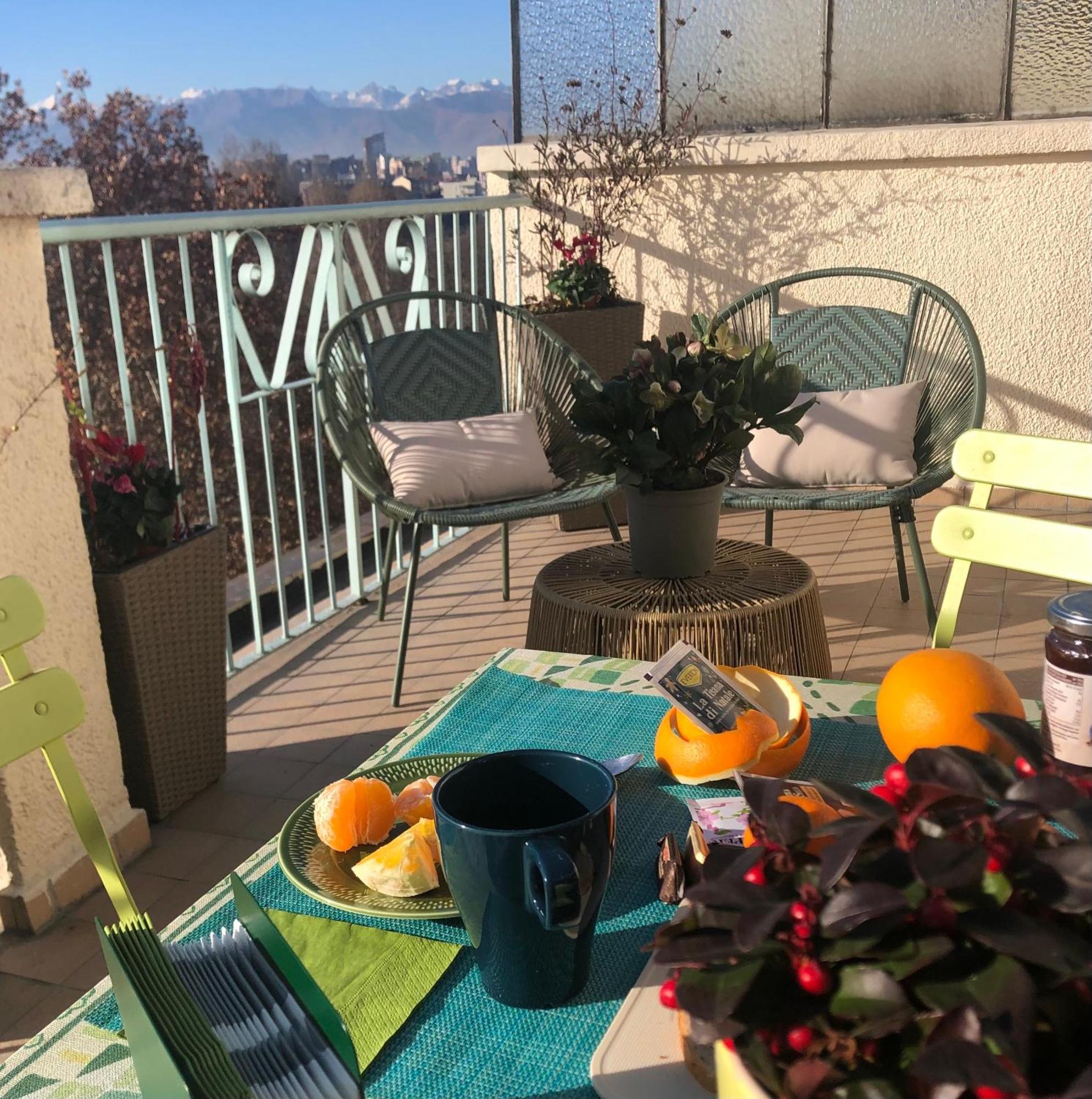 Attico Ellen Terrazza Con Vista Daire Torino Dış mekan fotoğraf