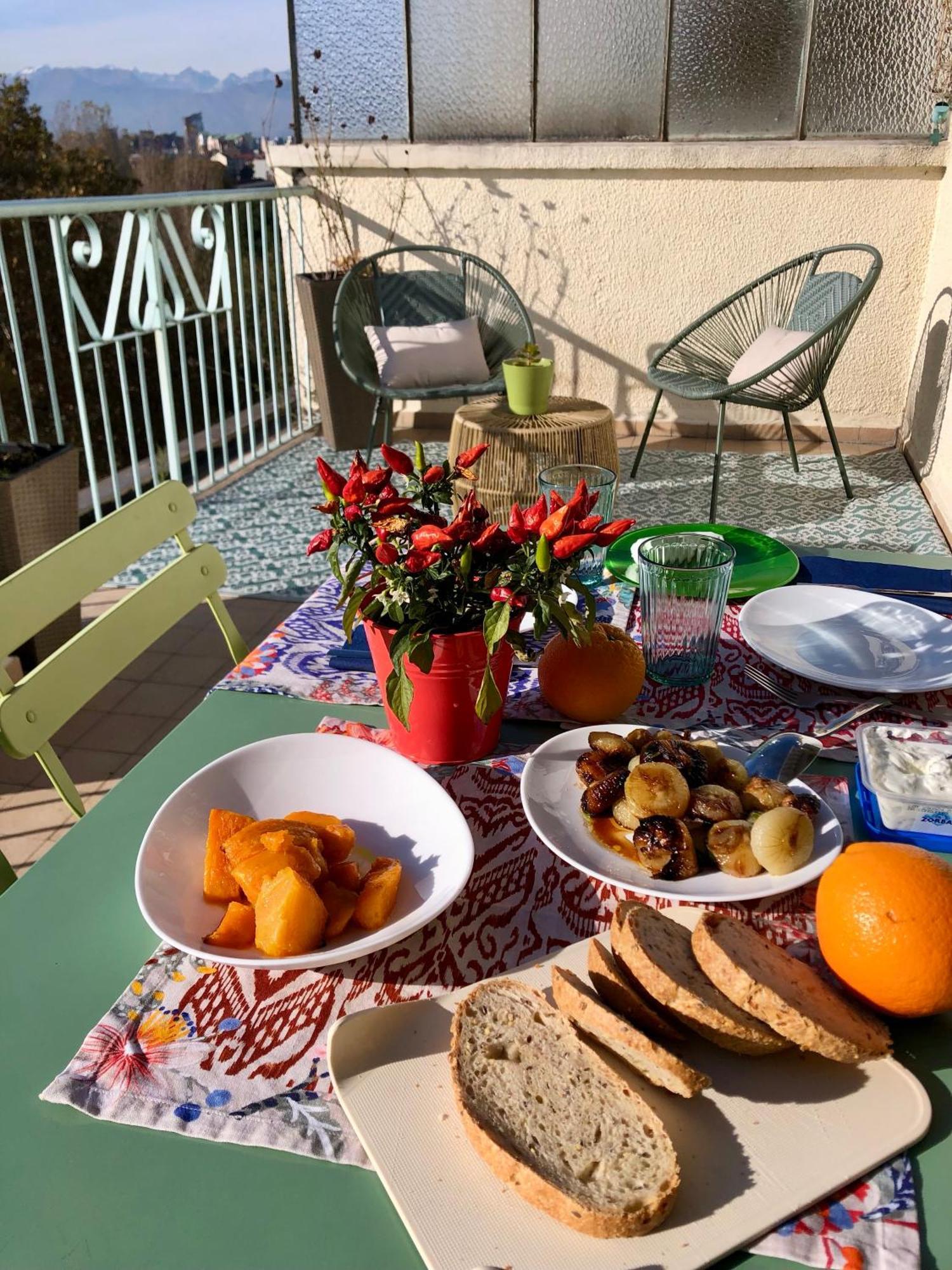 Attico Ellen Terrazza Con Vista Daire Torino Dış mekan fotoğraf