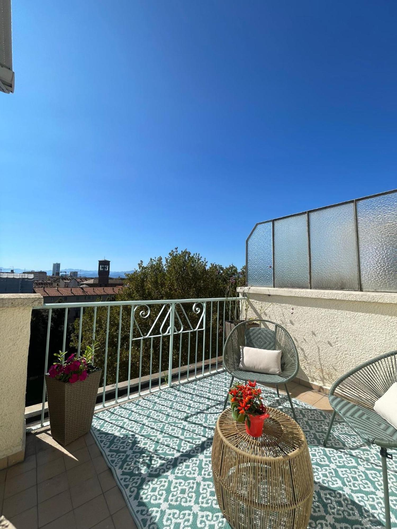 Attico Ellen Terrazza Con Vista Daire Torino Dış mekan fotoğraf