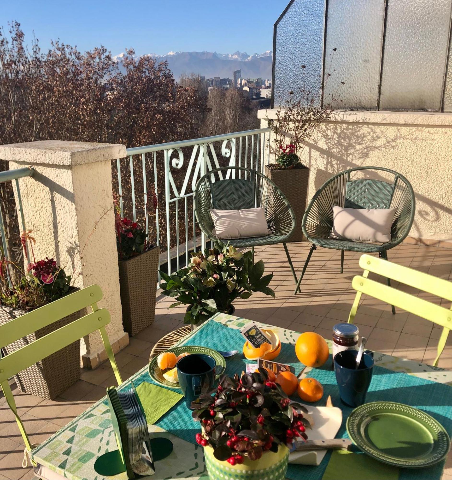 Attico Ellen Terrazza Con Vista Daire Torino Dış mekan fotoğraf